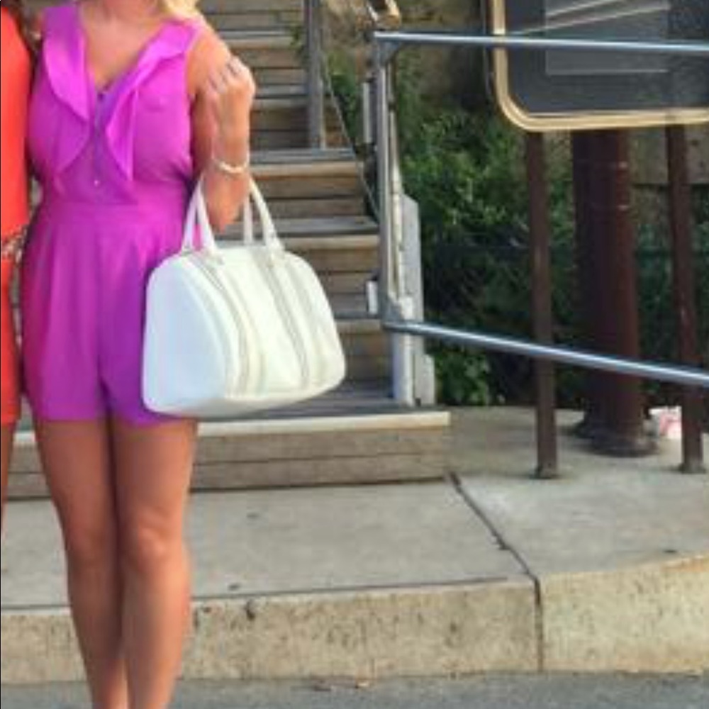 Express magenta romper